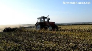 Каток измельчитель | мульчирователь КЗК 10 04 | МТЗ 1221 | по подсолнечнику 980 га | Уманьферммаш