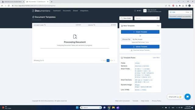 Bubble.io Data Lists to PDF DOCX Documents
