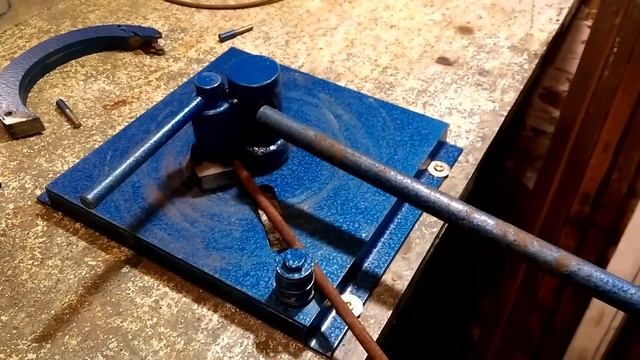 Станок "Улитка". Холодная ковка своими руками! смотреть онлайн