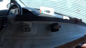 как снять обшивку салона передней стойки vectra c