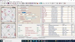 How to Calculate Transits in Jagannatha Hora Software