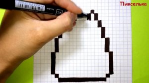 Как Рисовать Кота Пушин - Единорог по Клеточкам ♥ Рисунки по Клеточкам