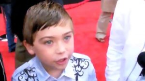 Raymond, Ryan and Robert Ochoa at the Mars Needs Moms World Premiere