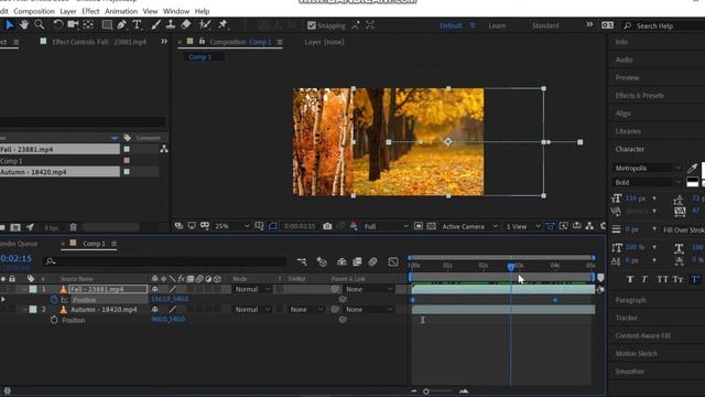 Time reverse Keyframes in After Effects | Reverse Action in After Effects Tutorials | Quick Tip