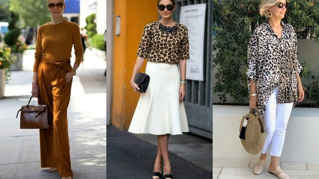 МОДНЫЕ ЛЕТНИЕ ОБРАЗЫ ЖЕНЩИНАМ 40+/ЖЕНСКАЯ МОДА смотреть онлайн