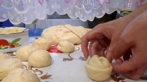 Пирожки с начинкой РОЗОЧКИ.