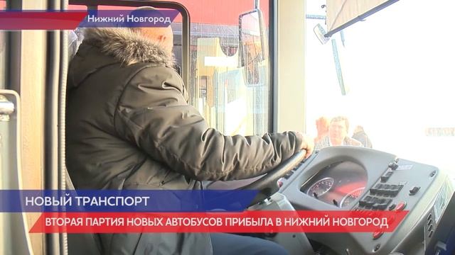 Вторая партия автобусов прибыла в Нижний Новгород смотреть онлайн