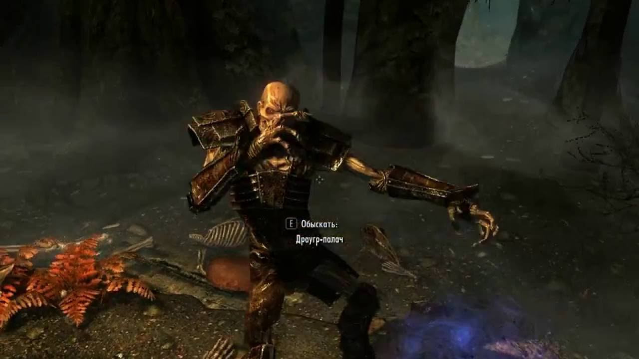 TES V Skyrim: Лаги с драугром О_о (bug Draugr)