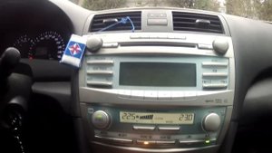 Обзор органов управления TOYOTA CAMRY 6 / Тойота Камри 08 гв