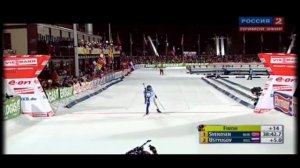 Лучшие финиши биатлона