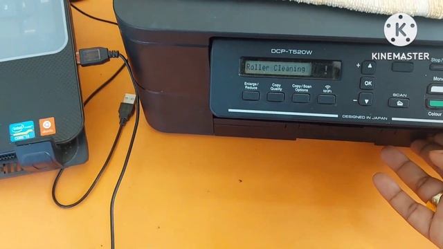 brother printer dcp t520w roller cleaning смотреть онлайн