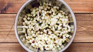 Рис с баклажанами