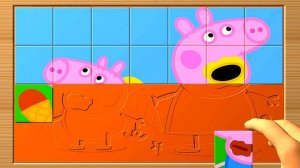 Peppa Pig Game - Video for Kids - Blocks Puzzle