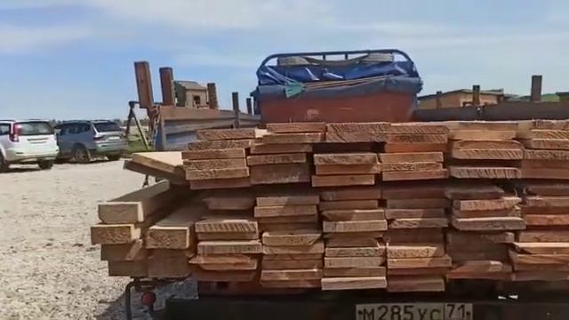 доска дюймовка, 25х150х6000 обрезная доска