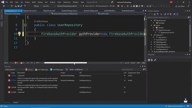 How to User Registration in Firebase Authentication with Email & Password using Xamarin Forms смотреть онлайн