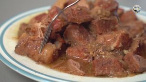 Томленая говядина. Мясо тает во рту