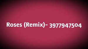 SAINt JHN- Roses (REMIX) ROBLOX RADIO ID CODE *WORKING* (2020-2021)