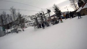 Горнолыжки Абзаково-Банное и Металлург-Магнитогорск. Январь 2015.