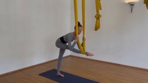 ШПАГАТ: КАК СДЕЛАТЬ ПРОДОЛЬНЫЙ ШПАГАТ С ПОМОЩЬЮ ГАМАКА