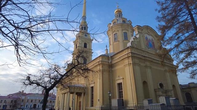 Прогулка по Петропавловской крепости. смотреть онлайн