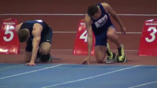 Чемпионат Москвы. 60 метров, 2 забег, Кузнецов 6.81 смотреть онлайн