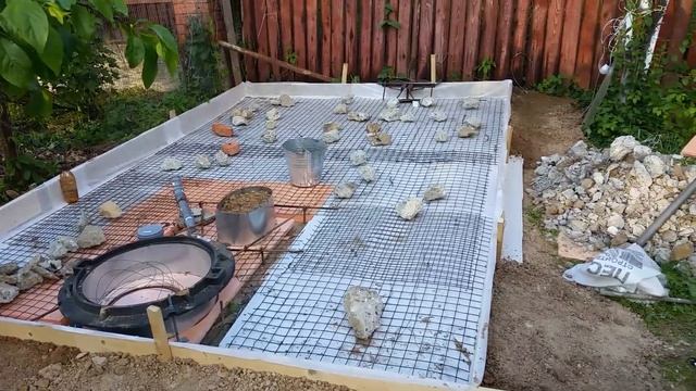 Туалет уличный своими руками. фундамент. смотреть онлайн