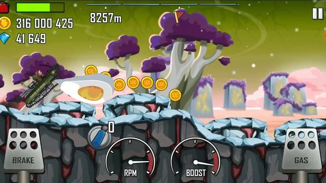 HILL CLIMB RACING Super Off-Road + Prognosis 8419 meters (Hard play) смотреть онлайн