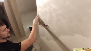 Отделка стен в коридоре. Сделай Сам своими руками. Качественно недорого. Feidal Magie