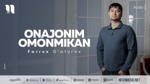 Farrux G'afurov - Onajonim omonmikan (audio 2022)