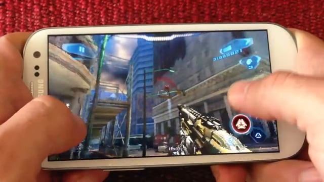 N.O.V.A 3 GamePlay in Samsung Galaxy S3 by AndroidADN смотреть онлайн