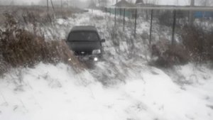 Шевик по первому снегу Niva Шевроле Chevrolet Нива