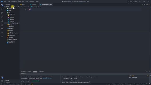 React JS Project - Responsive NFT Marketplace Website Template Beginner React JS