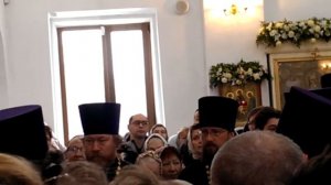 Храм Вход Господень в Иерусалим в Бирюлево.Архиерейское служение.митрополит Арсений..(1)