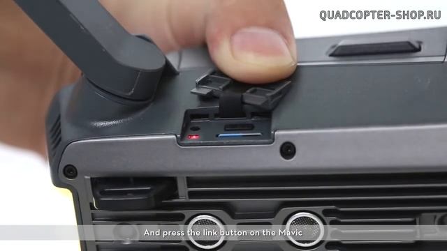 DJI Mavic Pro подключение пульта дистанционного управления смотреть онлайн