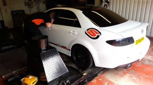 Mazda 6 mps dyno run Total mps tuning car