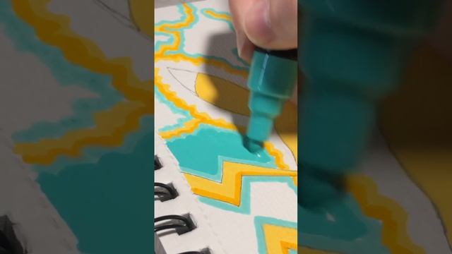 Drawing Pikachu with Posca Markers!