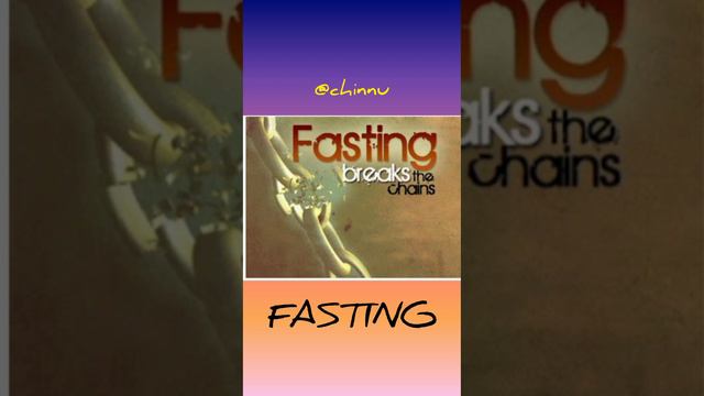 Praise the lord 🙏 Fasting Breaks The Every Chains 💯... Short MSG By Raj Prakash Paul Anna🙏