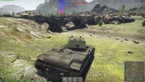 War Thunder ЗБТ Обзор слабых мест КВ-1 + БОЙ.mp4