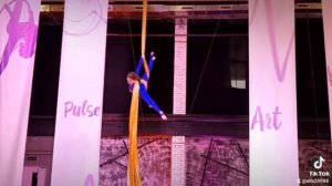 воздушные полотна профи 8-9 лет# pulseart#полотна #воздушная гимнастика#трюки #спорт