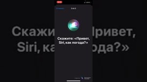 КАК СДЕЛАТЬ СИРИ НА ПРИВЕТ?