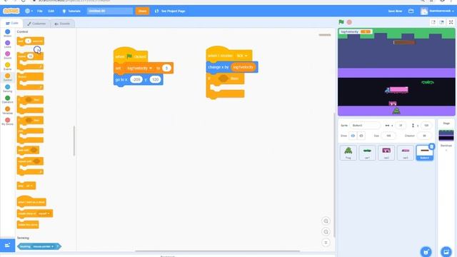 Scratch 3 - Frogger Game Beginner's Tutorial смотреть онлайн