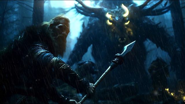 Immersive Valheim Black Forest Ambience - Soundtrack of Horror (Valheim Music) 432 Hz