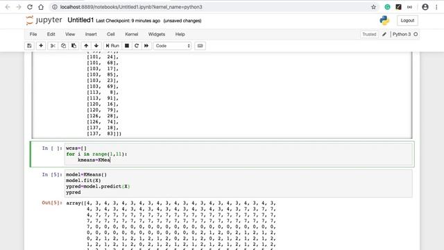 ML Lab (Exp 8) - Implementation of Kmeans clustering using Python смотреть онлайн
