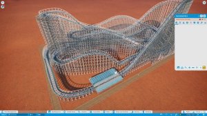 Planet coaster: Идеи #2 || Простые первые горки в парке и улица на воде в Planet Coaster