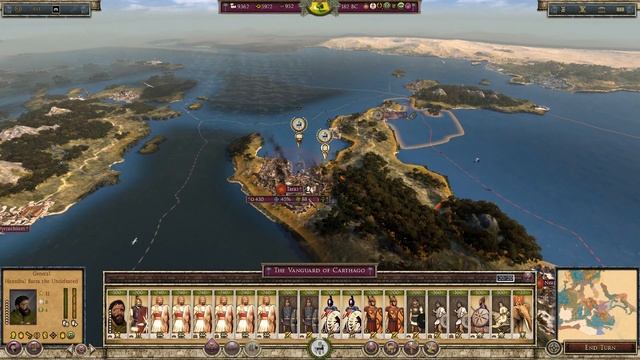 Bloodshed in the water 12# - Ancient empires mod - Carthage campaign - Total War : Attila смотреть онлайн