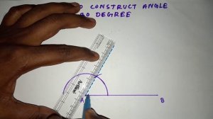 How to construct 30 degree angle with compass.....