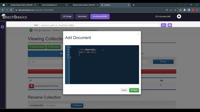 Express Basics Tutorial: Learn How to Use Express Client UI for MongoDB Database