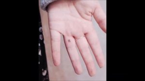 Small and Simple Finger Tattoo Ideas