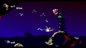 Прохождение игры : Earthworm Jim 2 , SEGA , ПК . Червяк Джим 2 . EWJ2.