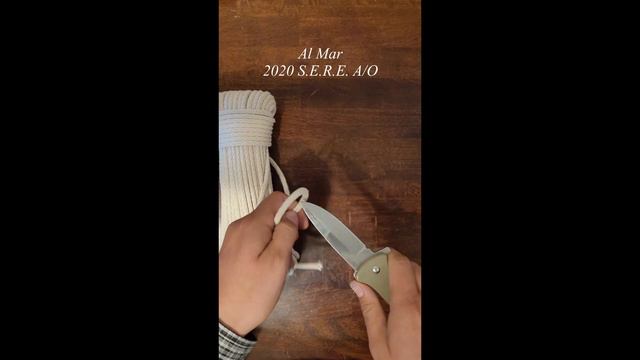 Cord Cut Test - Al Mar 2020 SERE Assisted Opening Linerlock on 1/4" Smooth Braid Cotton Sash Cord смотреть онлайн